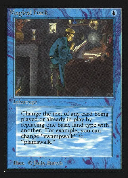 Magical Hack, Magic card CEI 64 — Intl. Collectors' Edition set