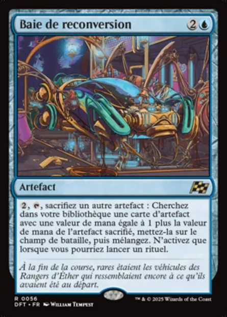 Baie de reconversion, carte Magic DFT 56 — extension Aetherdrift