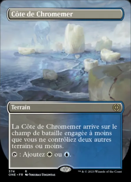 Côte de Chromemer, carte Magic ONE 374 — extension Tous Phyrexians