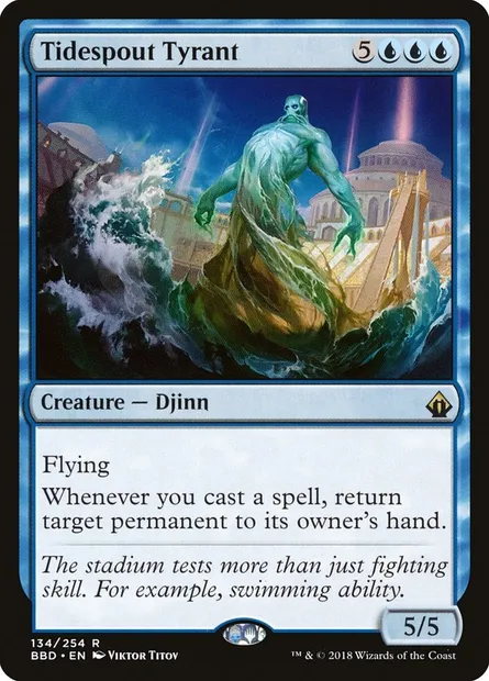 Tidespout Tyrant, Magic card BBD 134 — Battlebond set