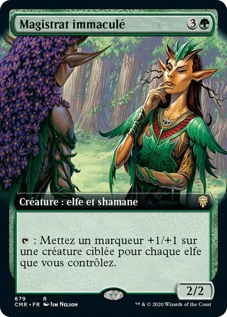 Magistrat immaculé, carte Magic CMR 679 — extension Commander Legends