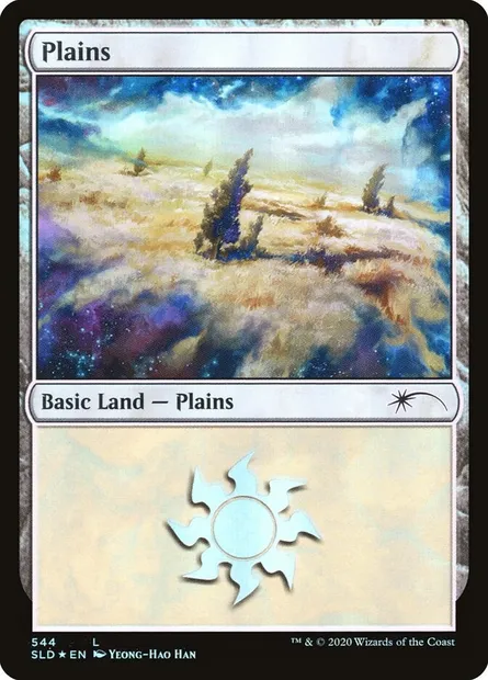 Plains, Magic card SLD 544 — Secret Lair Drop set