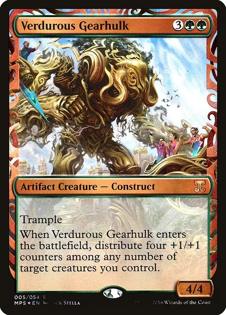Verdurous Gearhulk, Magic card MPS 5 — Kaladesh Inventions set