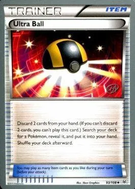 Ultra Ball, Pokémon card WCD15 093-3 — World Championship Decks 2015 set