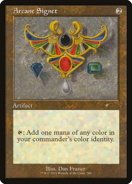 Arcane Signet, Magic card SLD 589 — Secret Lair Drop set