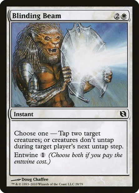 Blinding Beam, Magic card DDF 28 — Duel Decks: Elspeth vs. Tezzeret set
