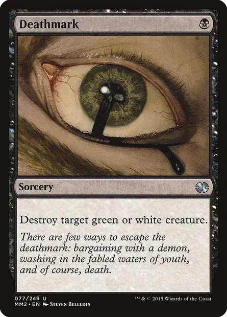 Deathmark, Magic card MM2 77 — Modern Masters 2015 set