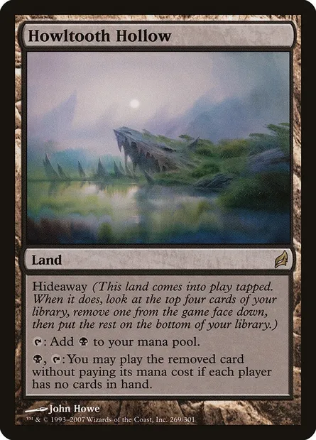 Howltooth Hollow, Magic card LRW 269 — Lorwyn set