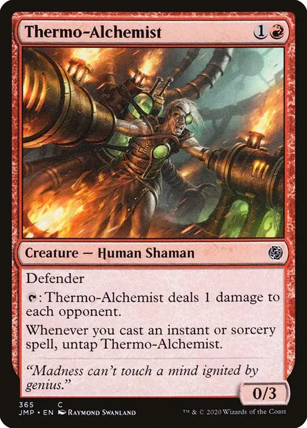Thermo-Alchemist, Magic card JMP 365 — Jumpstart set