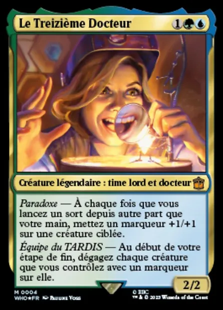 Le Treizième Docteur, carte Magic WHO 4 — extension Doctor Who