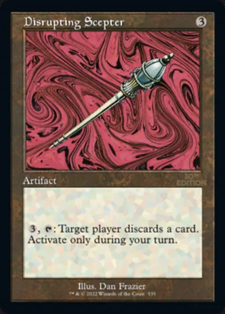 Sceptre de dislocation, carte Magic 30A 535 — extension 30th Anniversary Edition