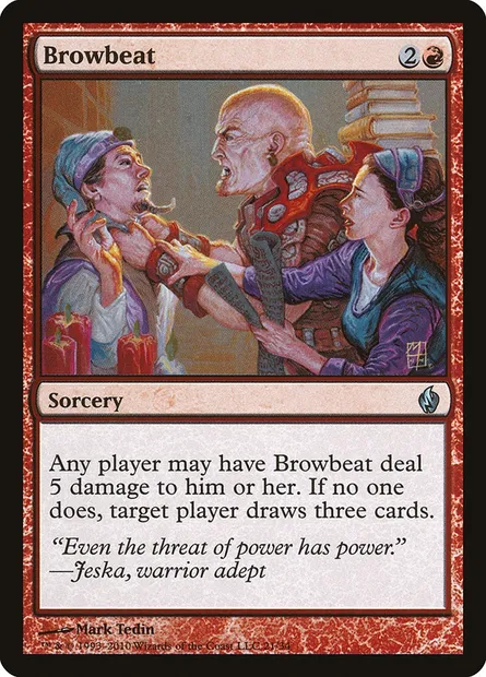 Rudoiement, carte Magic PD2 21 — extension Premium Deck Series: Fire and Lightning