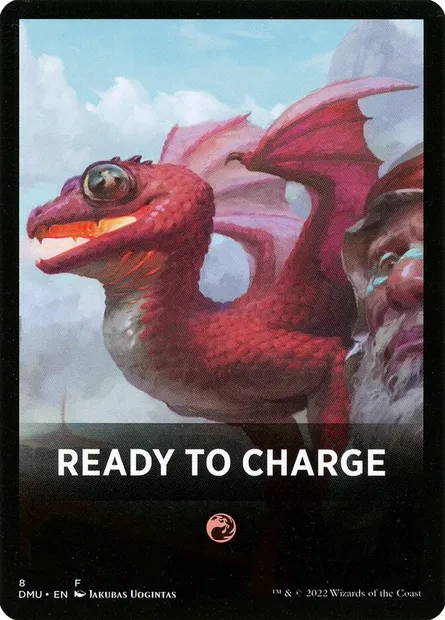 Ready to Charge, carte Magic FDMU 8 — extension Dominaria United Jumpstart Front Cards