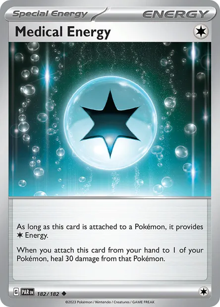 Medical Energy, Pokémon card PAR 182 — Paradox Rift set