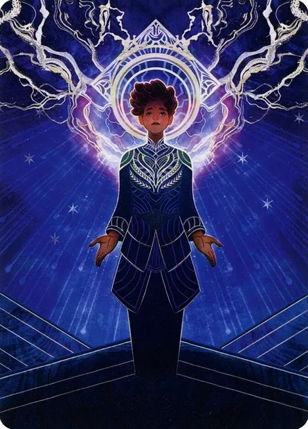 Brainstorm // Brainstorm, carte Magic ASTX 65 — extension Strixhaven Art Series
