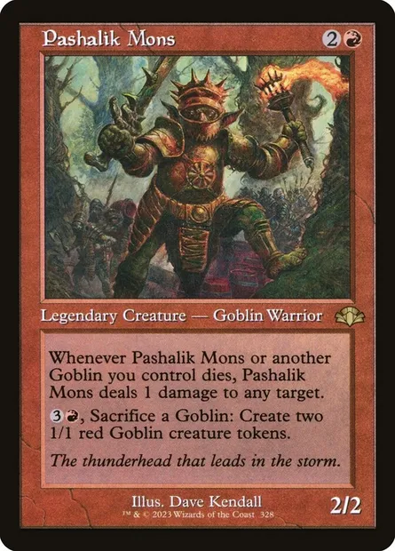 Pashalik Mons, Magic card DMR 328 — Dominaria Remastered set
