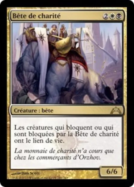 Bête de charité, carte Magic GTC 141 — extension Insurrection