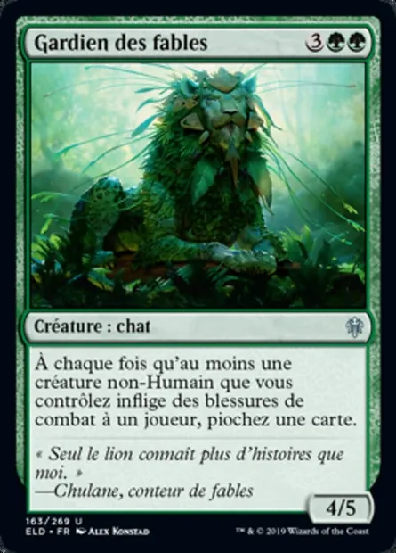 Gardien des fables, carte Magic ELD 163 — extension Throne of Eldraine