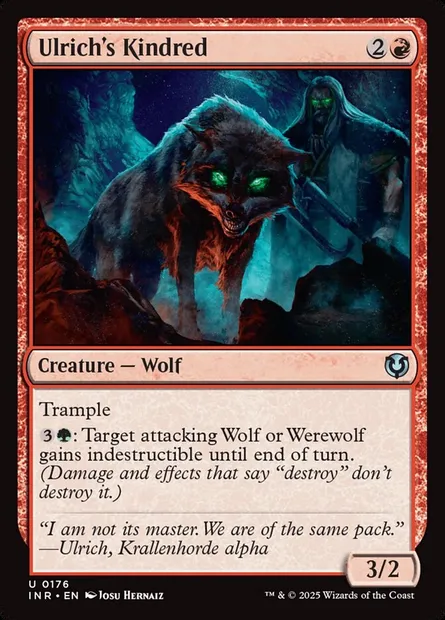 Frères d'Ulrich, carte Magic INR 176 — extension Innistrad Remastered