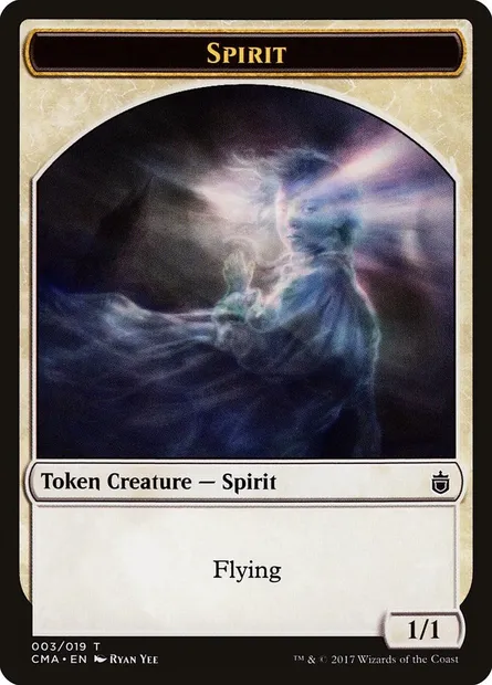 Spirit, Magic card TCMA 3 — Commander Anthology Tokens set