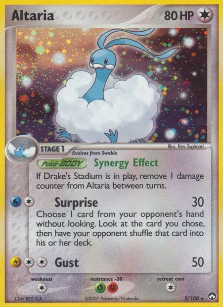 Altaria, Pokémon card PK 2 — Power Keepers set