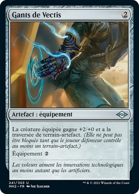 Gants de Vectis, carte Magic MH2 241 — extension Horizons du Modern 2