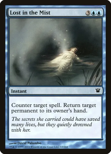 Lost in the Mist, Magic card ISD 63 — Innistrad set