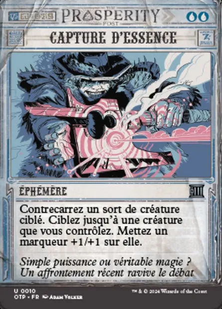 Capture d'essence, carte Magic OTP 10 — extension Breaking News