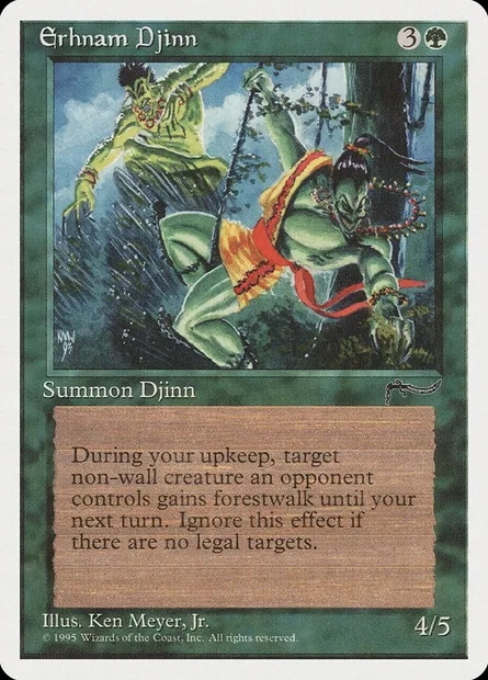 Erhnam Djinn, Magic card CHR 64 — Chronicles set