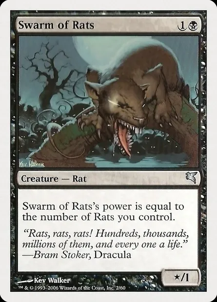 Colonie de rats, carte Magic PHUK 2 — extension Hachette UK