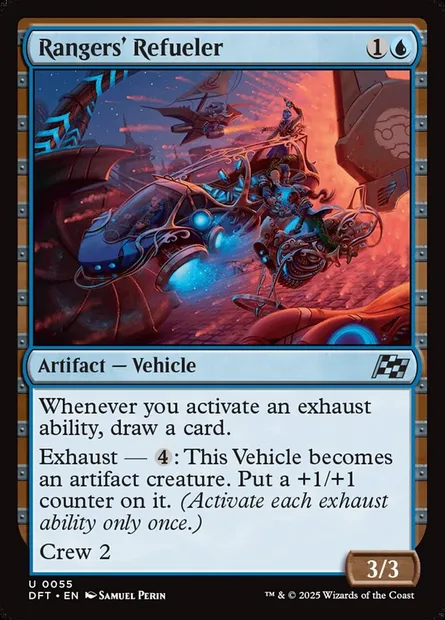 Rangers' Refueler, Magic card DFT 55 — Aetherdrift set