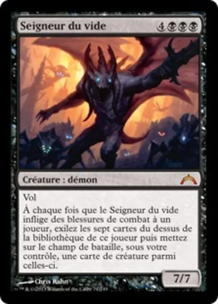 Seigneur du vide, carte Magic GTC 71 — extension Insurrection