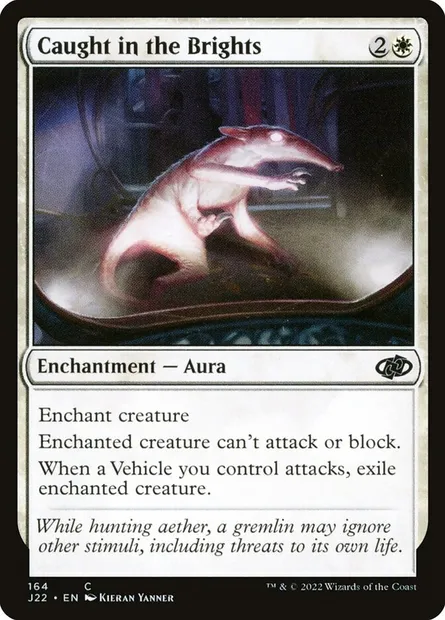 Caught in the Brights, Magic card J22 164 — Jumpstart 2022 set