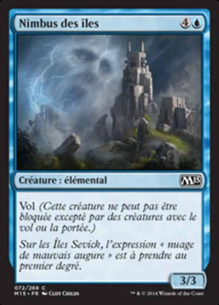 Nimbus des îles, carte Magic M15 72 — extension Magic 2015