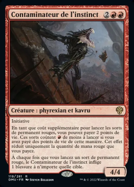 Contaminateur de l'instinct, carte Magic DMU 119 — extension Dominaria Uni