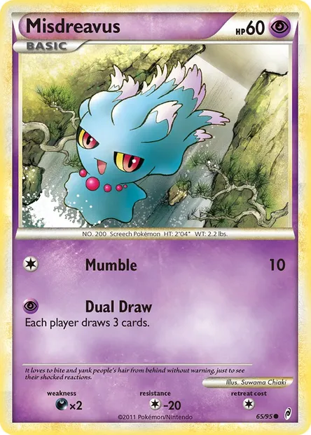 Feuforêve, carte Pokémon CL 65 — extension L'appel des Légendes