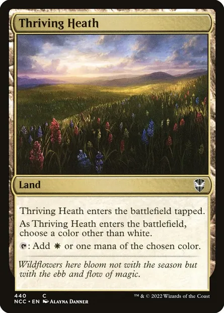 Thriving Heath, Magic card NCC 440 — New Capenna Commander set
