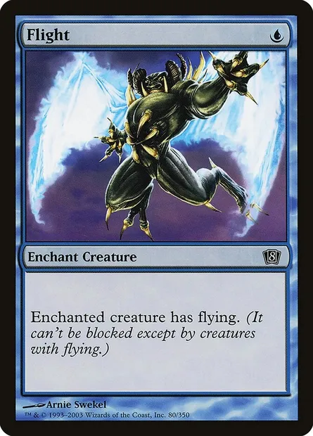 Flight, Magic card 8ED 80★ — Eighth Edition set