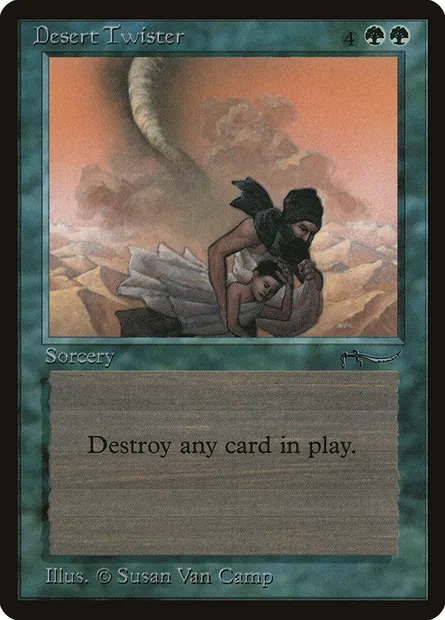 Tornade du désert, carte Magic ARN 46 — extension Arabian Nights