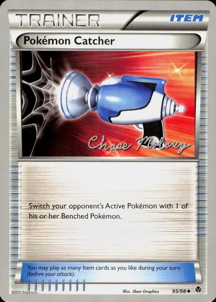 Pokemon Catcher, Pokémon card WCD12 095 — World Championship Decks 2012 set