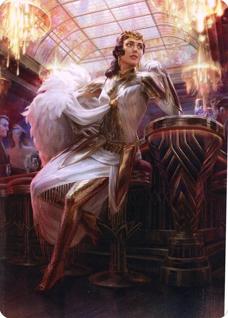 Elspeth Resplendent // Elspeth Resplendent, Magic card ASNC 3 — New Capenna Art Series set