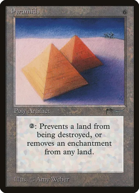 Pyramids, carte Magic ARN 67 — extension Arabian Nights