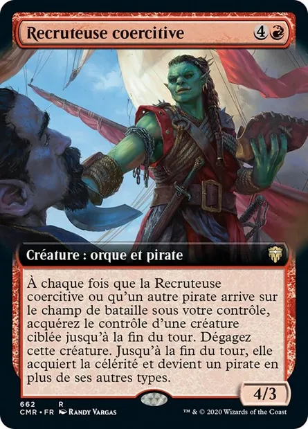 Recruteuse coercitive, carte Magic CMR 662 — extension Commander Legends