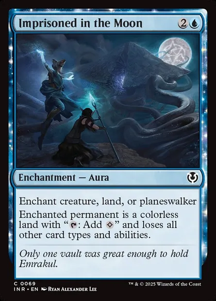 Imprisoned in the Moon, Magic card INR 69 — Innistrad Remastered set