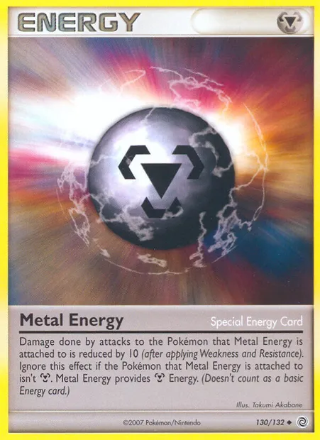 Metal Energy, Pokémon card SW 130 — Secret Wonders set