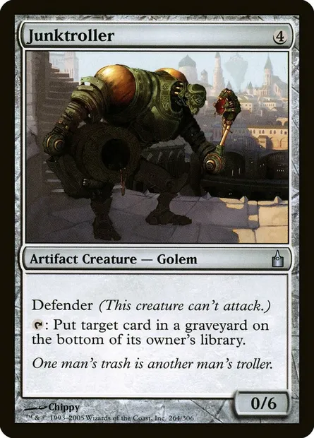 Junktroller, Magic card RAV 264 — Ravnica: City of Guilds set