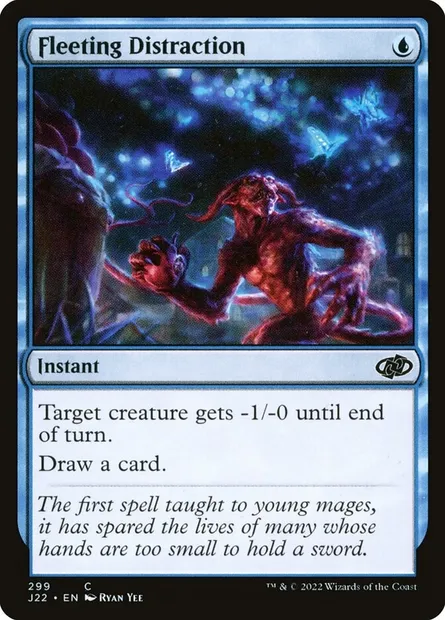 Fleeting Distraction, Magic card J22 299 — Jumpstart 2022 set