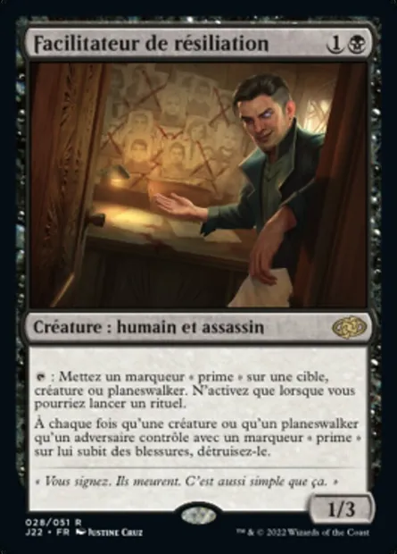 Facilitateur de résiliation, carte Magic J22 28 — extension Jumpstart 2022