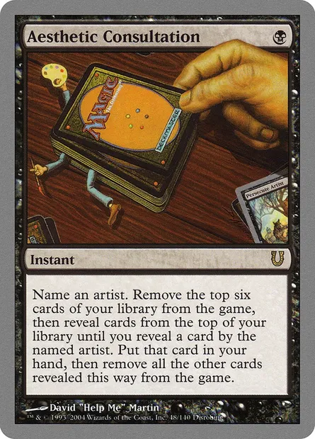 Aesthetic Consultation, Magic card UNH 48 — Unhinged set