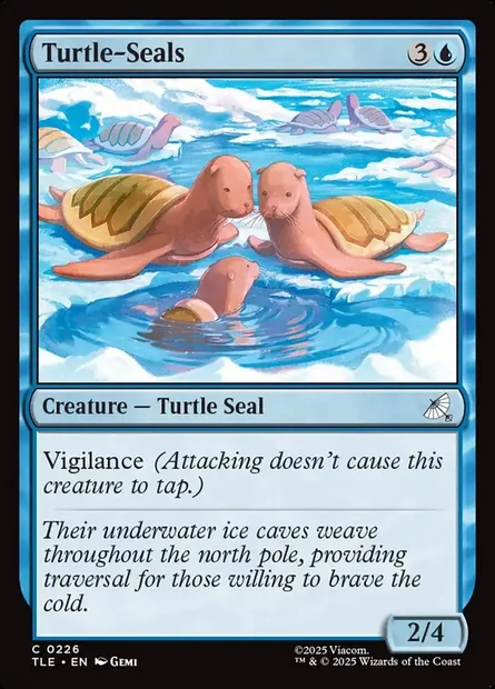 Turtle-Seals, Magic card TLE 226 — Avatar: The Last Airbender Eternal set